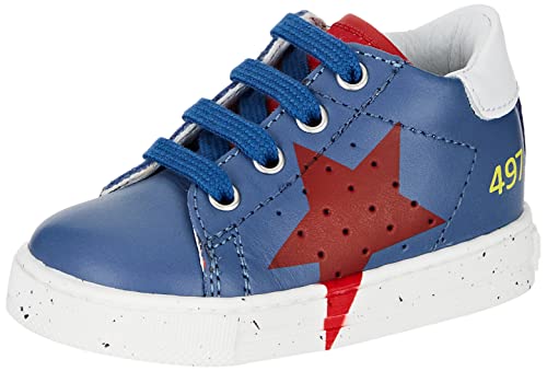 Falcotto Salazar Hausschuh, Azure Red White, 18 EU von Falcotto