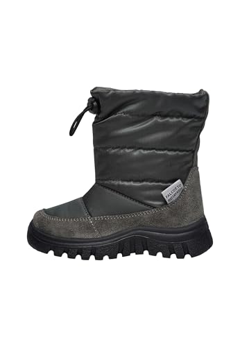 Falcotto Stiefeletten aus Veloursleder und Stoff, Anthrazit 24 von Falcotto