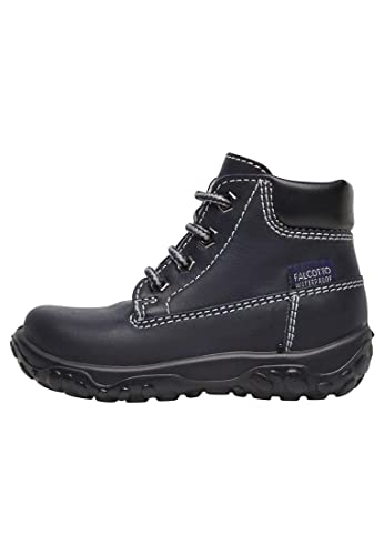 Falcotto TOC-Stiefelette aus Nubukleder mit robuster Sohle, Dunkelblau 23 von Falcotto