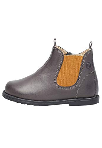 Falcotto WINTER WOOD-Chelsea-Boot aus Nappaleder mit Reißverschluss grau 18 von Falcotto