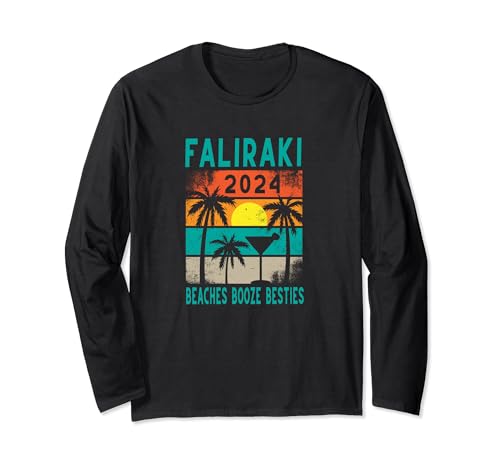 Faliraki Griechenland Urlaub 2024 Rhodos Griechische Inseln Männer Frauen Langarmshirt Faliraki Griechenland Urlaub 2024 Rhodos Griechische Inseln Männer Frauen Langarmshirt von Faliraki Greece Holiday 2024 Tee