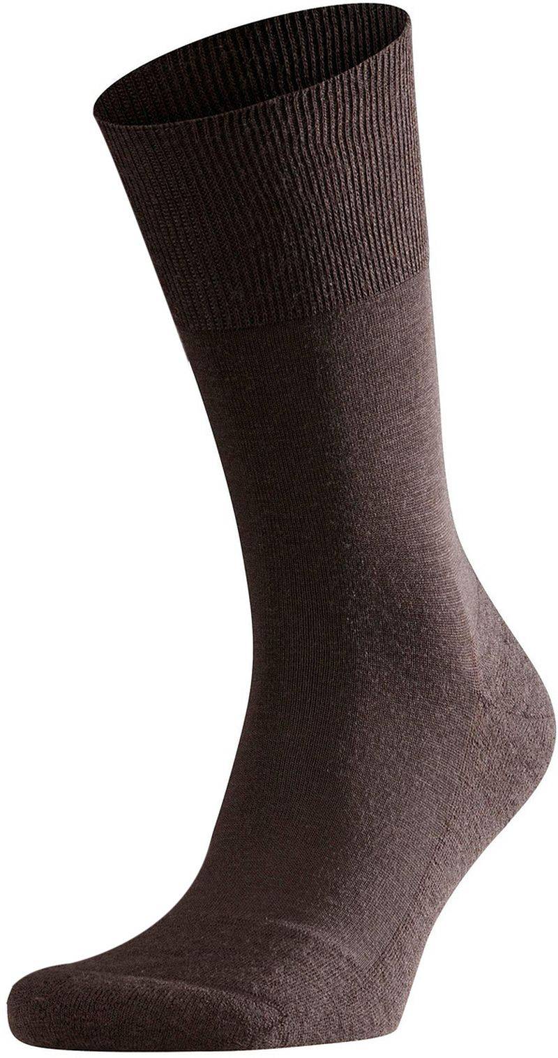 FALKE Airport PLUS Socken Braun 5930 - Größe 43-44 von Falke