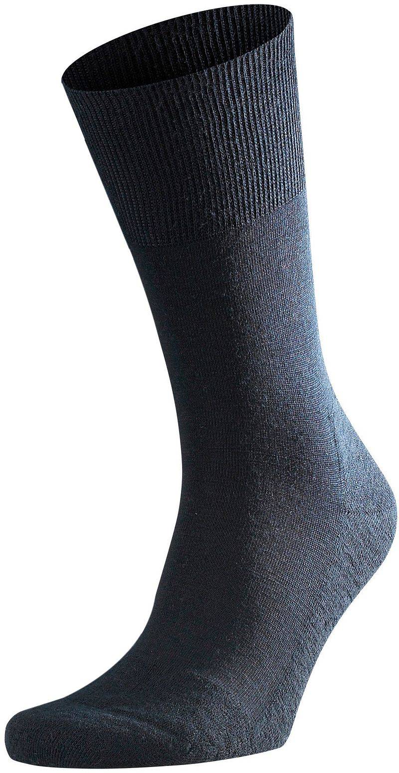 FALKE Airport PLUS Socken Navy 6370 - Größe 47-48 von Falke