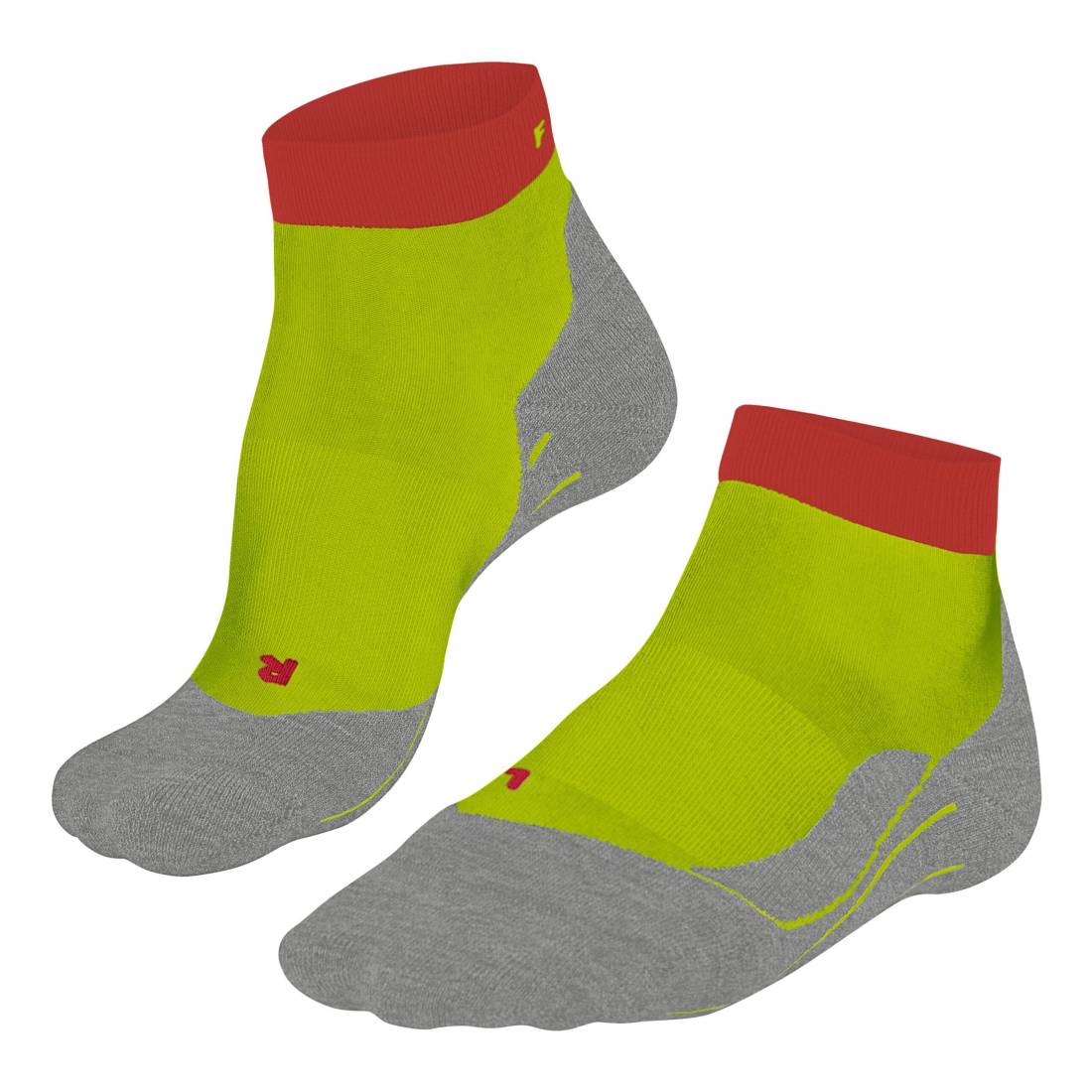 FALKE RU4 Short Herren Laufsocken lime Gr. 42-43 von Falke