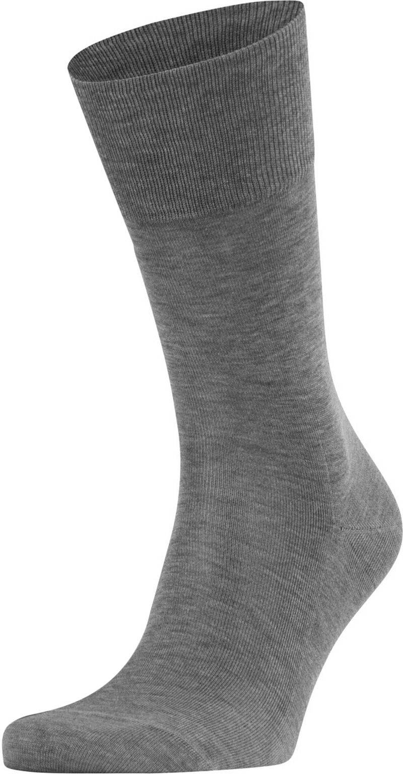 FALKE Tiago Socken Grau 3390 - Größe 39-40 von Falke