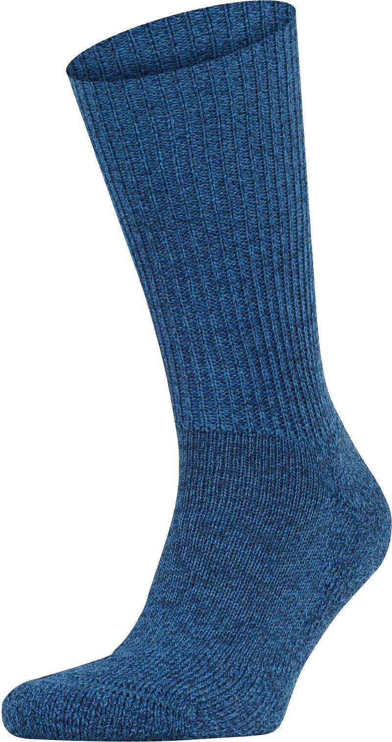 FALKE Walkie Wander Socken Wool Blend Blau 6660 - Größe 46-48 von Falke