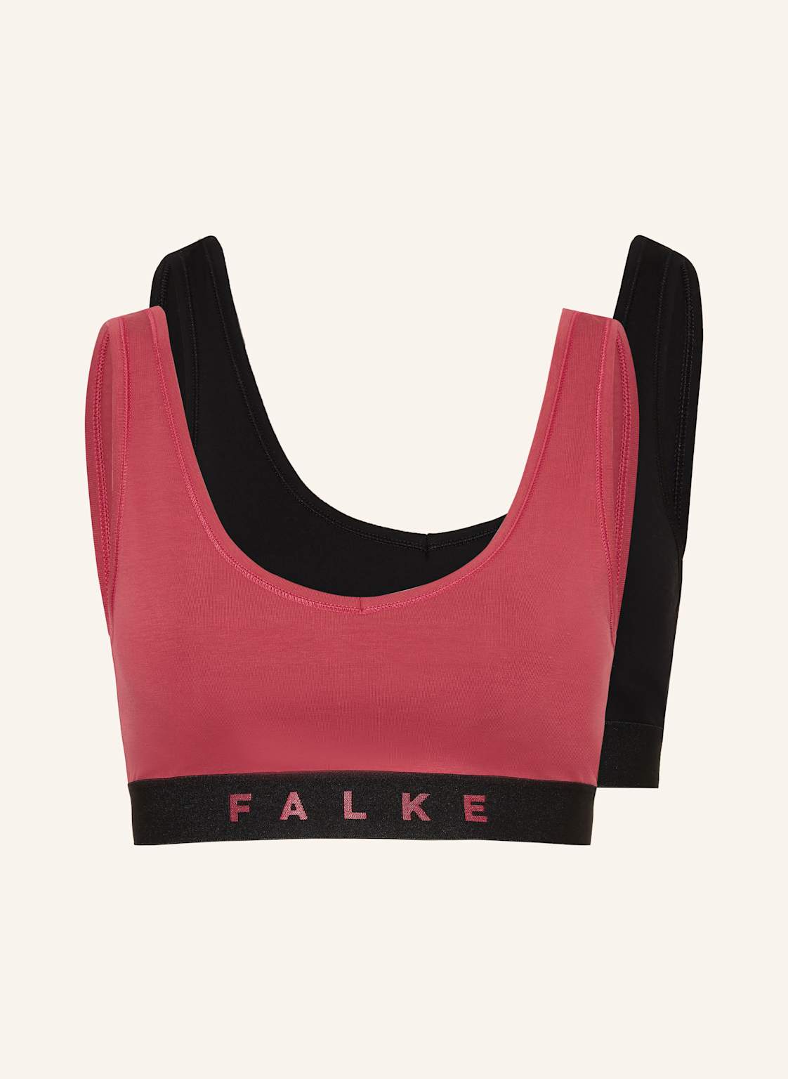 Falke 2er-Pack Bustier Daily Comfort pink Falke 2er-Pack Bustier Daily Comfort pink von Falke