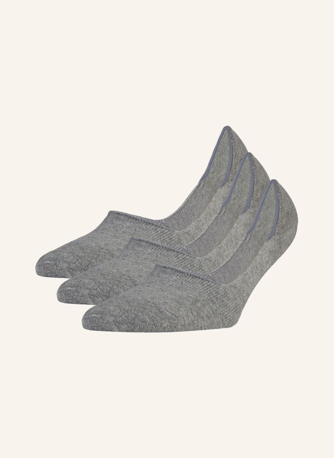 Falke 3er-Pack Füßlinge Step grau Falke 3er-Pack Füßlinge Step grau von Falke