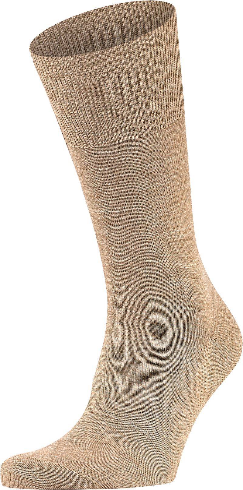 Falke Airport Socke Beige Melange - Größe 41-42 von Falke