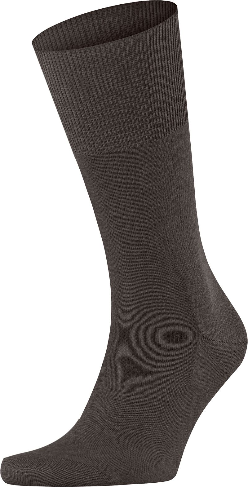 Falke Airport Socke Dunkelbraun Melange - Größe 41-42 von Falke