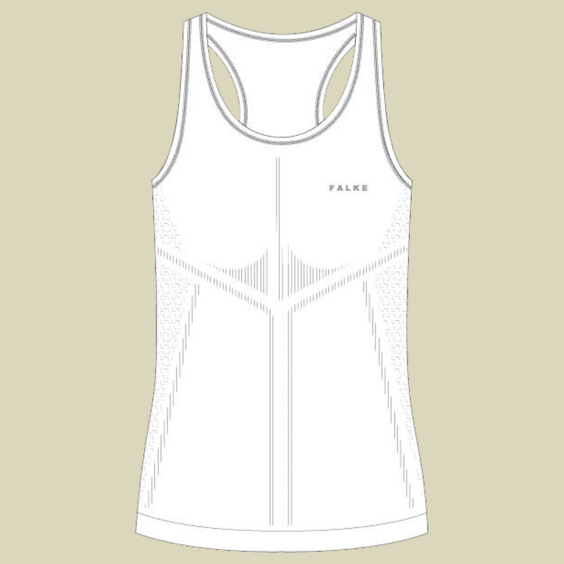 Ultralight Cool Top Regular Women Recycelt Größe XL Farbe white von Falke