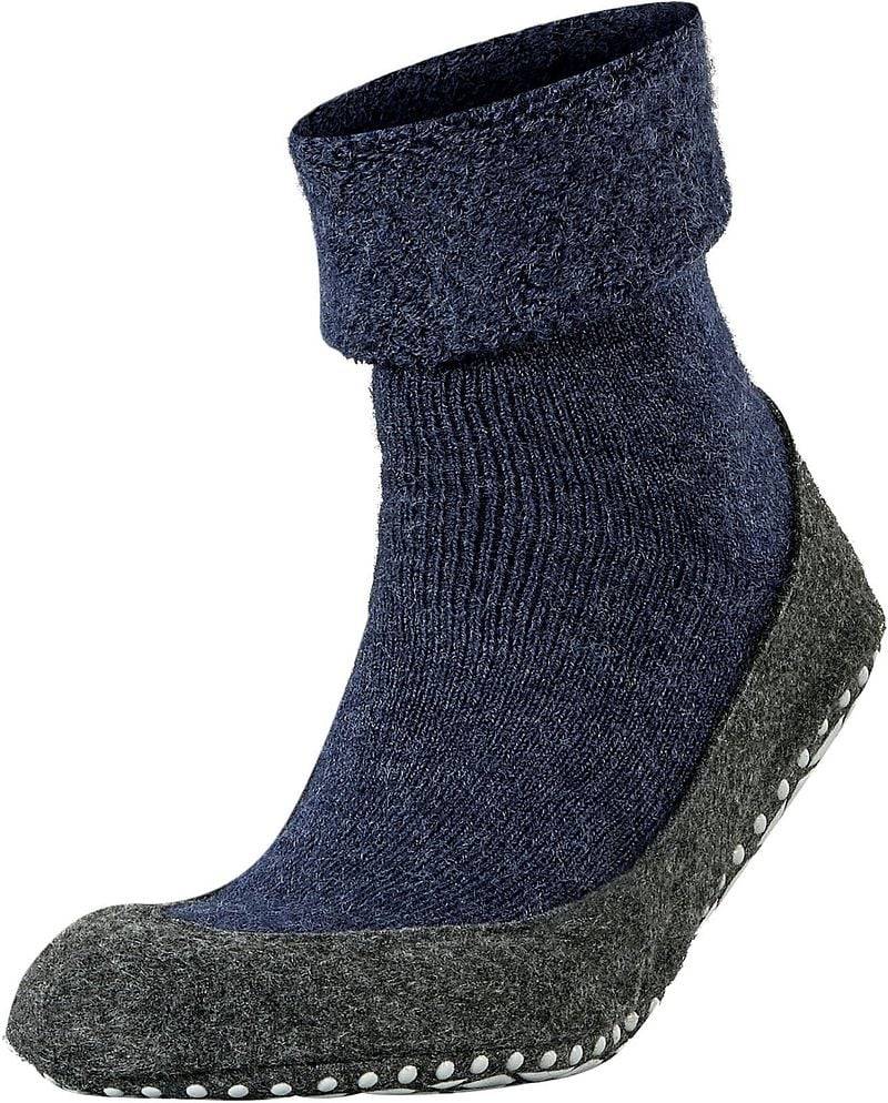 Falke Cosyshoe Hausschuhe Dunkelblau - Größe 41-42 von Falke