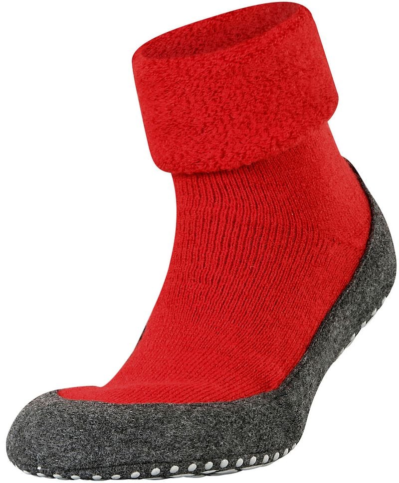 Falke Cosyshoe Hausschuhe Rot - Größe 37-38 von Falke