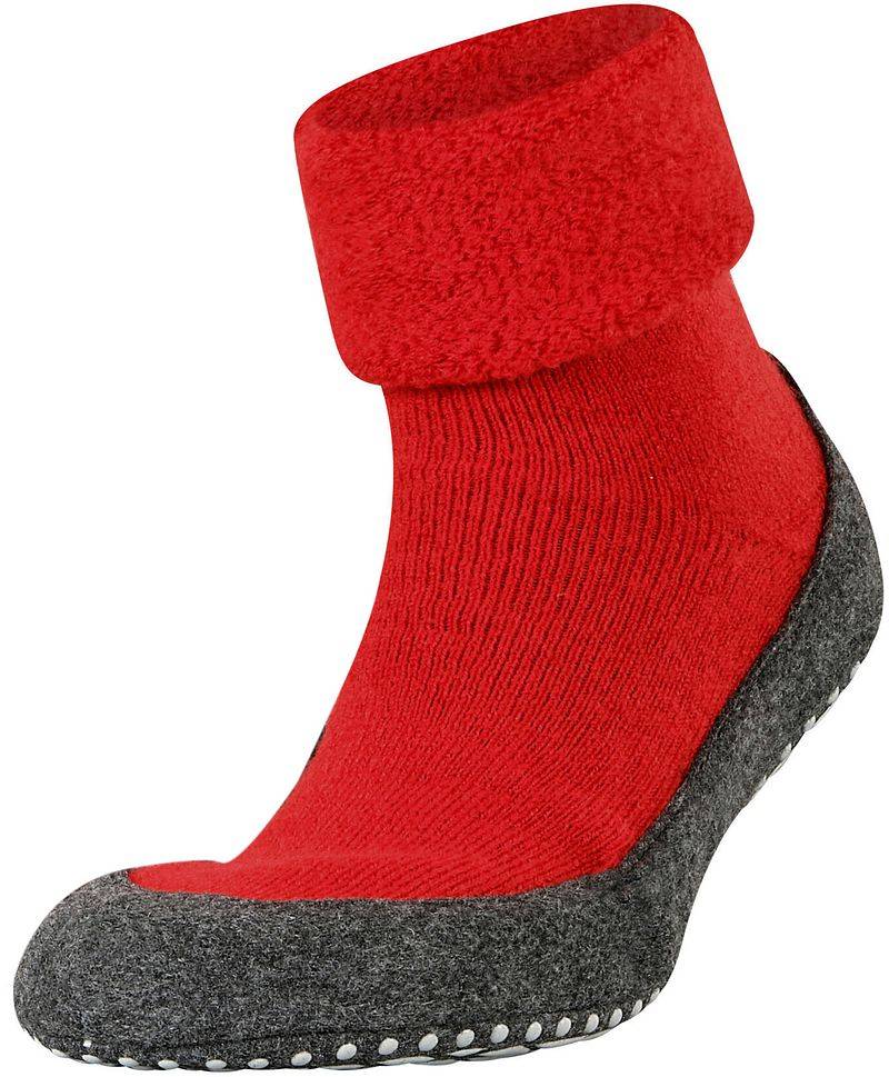 Falke Cosyshoe Hausschuhe Rot - Größe 37-38 von Falke