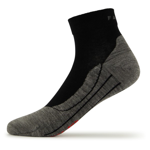 Falke - Falke RU4 Short - Laufsocken Gr 39-41 schwarz von Falke