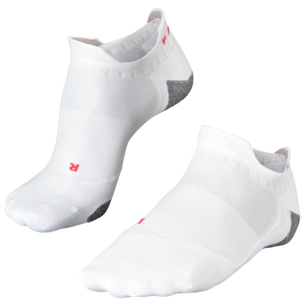 Falke - Falke RU5 Invisible - Laufsocken Gr 44-45 weiß/grau von Falke