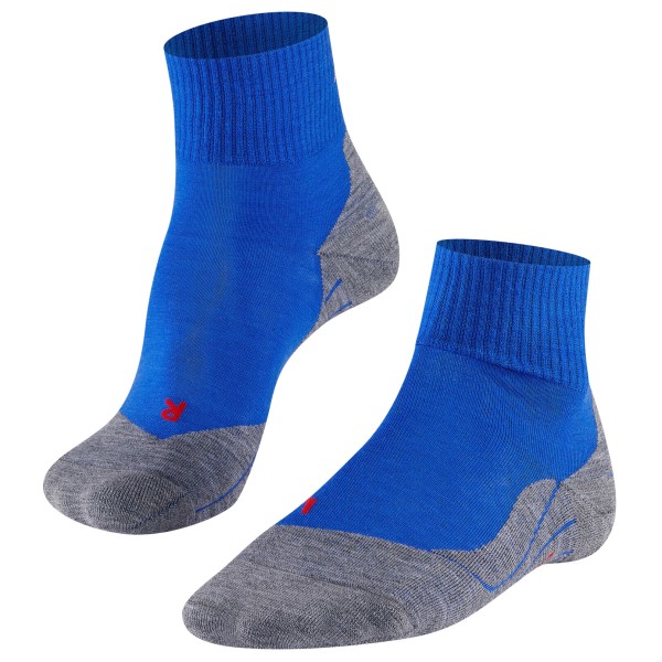 Falke - Falke TK5 Short - Wandersocken Gr 44-45 blau von Falke