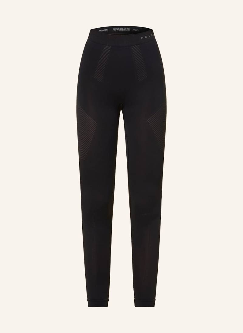 Falke Funktionswäsche-Hose Warm schwarz von Falke