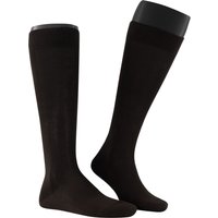 Falke Herren Kniestrümpfe braun Baumwolle & Mix unifarben von Falke