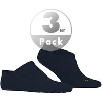Falke Herren Sneakersocken blau Mikrofaser unifarben von Falke
