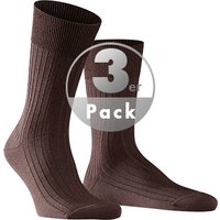 Falke Herren Socke braun Schur-Wolle unifarben von Falke
