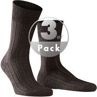 Falke Herren Socken braun Schurwolle unifarben von Falke