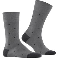 Falke Herren Socken grau Baumwolle & Mix Gemustert von Falke