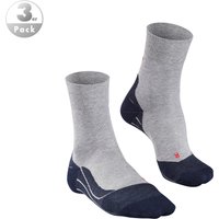 Falke Herren Socken grau Mikrofaser/Funktion unifarben von Falke