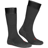 Falke Herren Socken Grau Mikrofaser unifarben von Falke