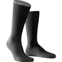 Falke Herren Socken grau Kaschmir unifarben von Falke