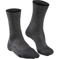 Falke Herren Socken Grau Wool unifarben von Falke