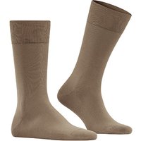 Falke Herren Socken grün Baumwolle unifarben von Falke