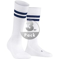 Falke Herren Socken weiß Baumwolle & Mix unifarben von Falke