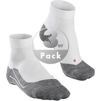 Falke Herren Socken weiß Mikrofaser/Funktion unifarben von Falke