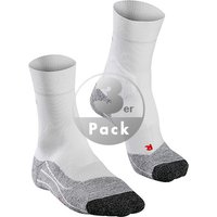 Falke Herren Socken weiß Mikrofaser unifarben von Falke