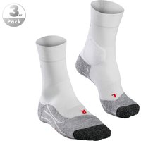 Falke Herren Socken weiß Mikrofaser/Funktion unifarben von Falke