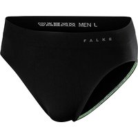 Falke Herren Slip Schwarz Mikrofaser unifarben von Falke