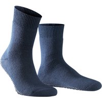 Falke Herren Homepads blau Merinowolle unifarben von Falke