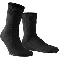 Falke Herren Homepads schwarz Merinowolle unifarben von Falke