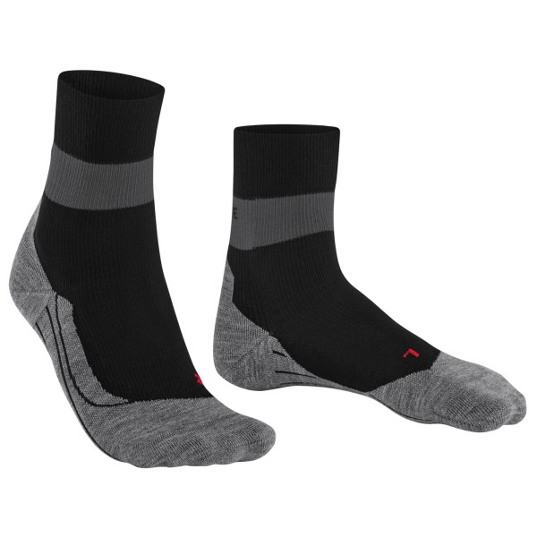 Falke - RU Compression Stabilizing - Laufsocken Gr 42-43 schwarz/grau von Falke