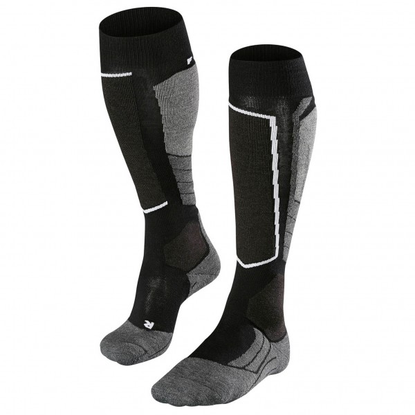 Falke - SK 2 Wool - Skisocken Gr 39-41 schwarz von Falke