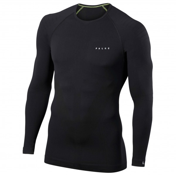 Falke - Shirt L/S Tight - Kunstfaserunterwäsche Gr S schwarz von Falke