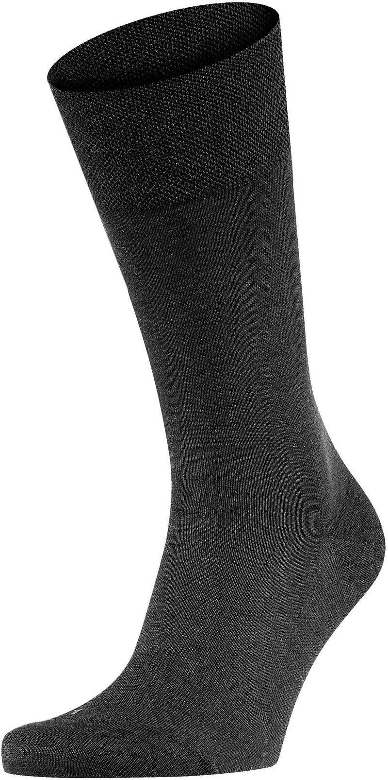 Falke Socke Sensitive Berlin Blend Wolle Schwarz - Größe 39-42 von Falke