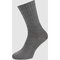 Falke Socken aus Schurwollmischung Modell Striggings in Dunkelgrau, Größe 39-42 von Falke