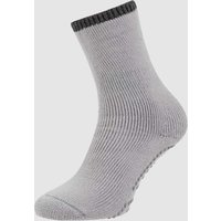 Falke Socken mit Anti-Slip-System Modell Cuddle Pads in Hellgrau, Größe 39-42 von Falke