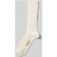 Falke Socken mit Kaschmir-Anteil Modell 'COSY' in Offwhite, Größe 39-42 von Falke