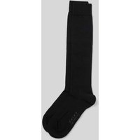 Falke Socken mit Label-Stitching in Black, Größe 39/40 Falke Socken mit Label-Stitching in Black, Größe 39/40 von Falke