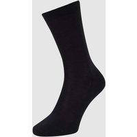 Falke Socken mit Stretch-Anteil Modell 'Family' in Marine, Größe 35/38 von Falke