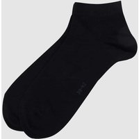 Falke Socken mit Stretch-Anteil Modell 'Happy' in Marine, Größe 35/38 von Falke