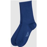 Falke Socken mit Stretch-Anteil im 2er-Pack Modell 'Happy' in Royal, Größe 39-42 von Falke
